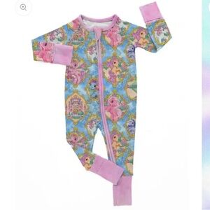 My Little Pony Bamboo Sleeper Baby Girls 6-12 Months RARE HTF